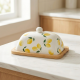 Lemon Pattern Porcelain Butter Container